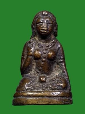 Nang Kwak amulet by Chao Khun Sri, Wat Suthat, brass, 1950